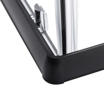 800 x 900mm Sliding Door Nano Safety Glass Shower Screen By Della Francesca - Furniture > Bathroom > Shower Heads &