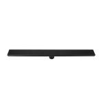 800mm Bathroom Shower Black Grate Drain w/Centre outlet Floor Waste - Home & Garden > DIY > Kitchen & Bathroom DIY