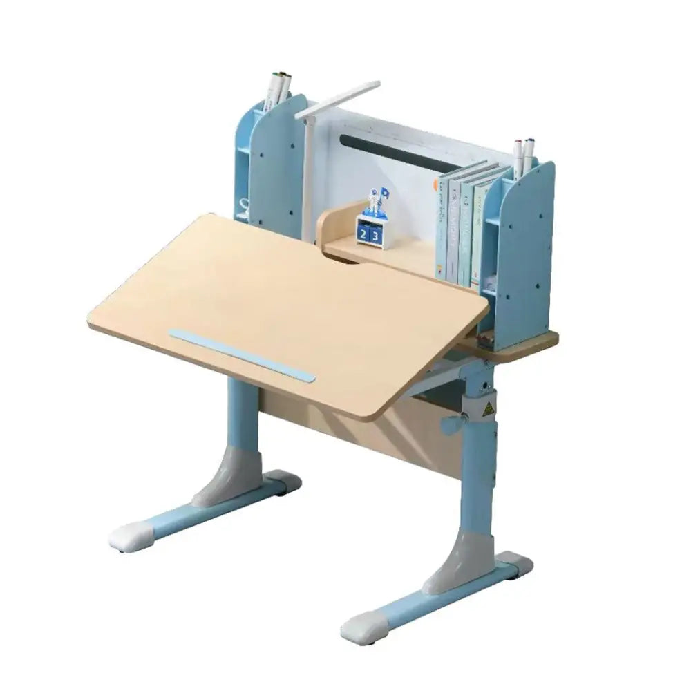 80cm Height Adjustable Children Kids Ergonomic Study Desk Only Blue - Baby & Kids > Kid’s Furniture