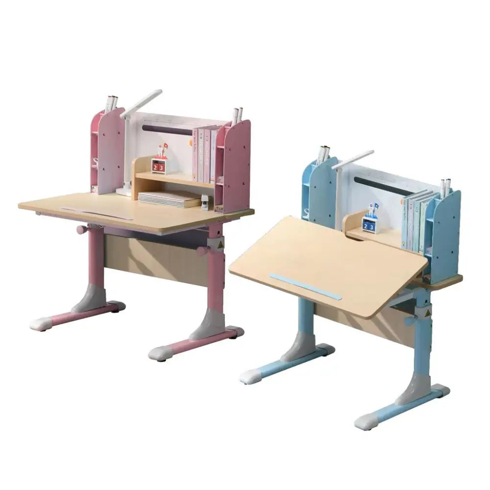 80cm Height Adjustable Children Kids Ergonomic Study Desk Only Blue - Baby & Kids > Kid’s Furniture