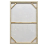 80X120cm Blossom Adorned Light Wood Framed Canvas Wall Art - Home & Garden > Wall Art