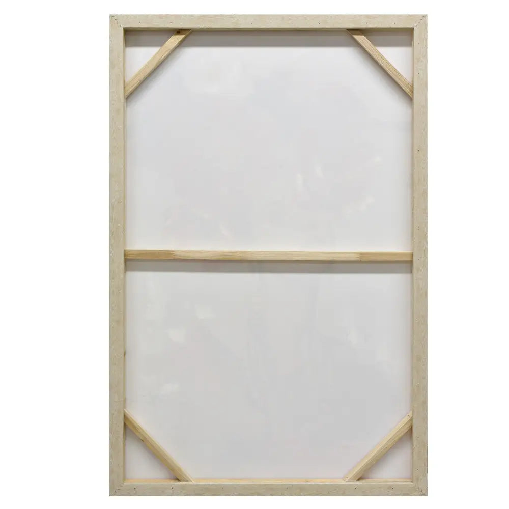 80X120cm Blossom Adorned Light Wood Framed Canvas Wall Art - Home & Garden > Wall Art