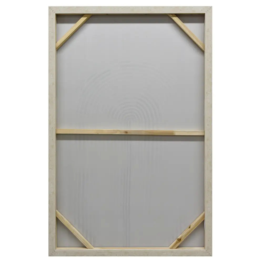 80X120cm Duality’s Embrace Light Wood Framed Hand Painted Canvas Wall Art - Home & Garden > Wall Art