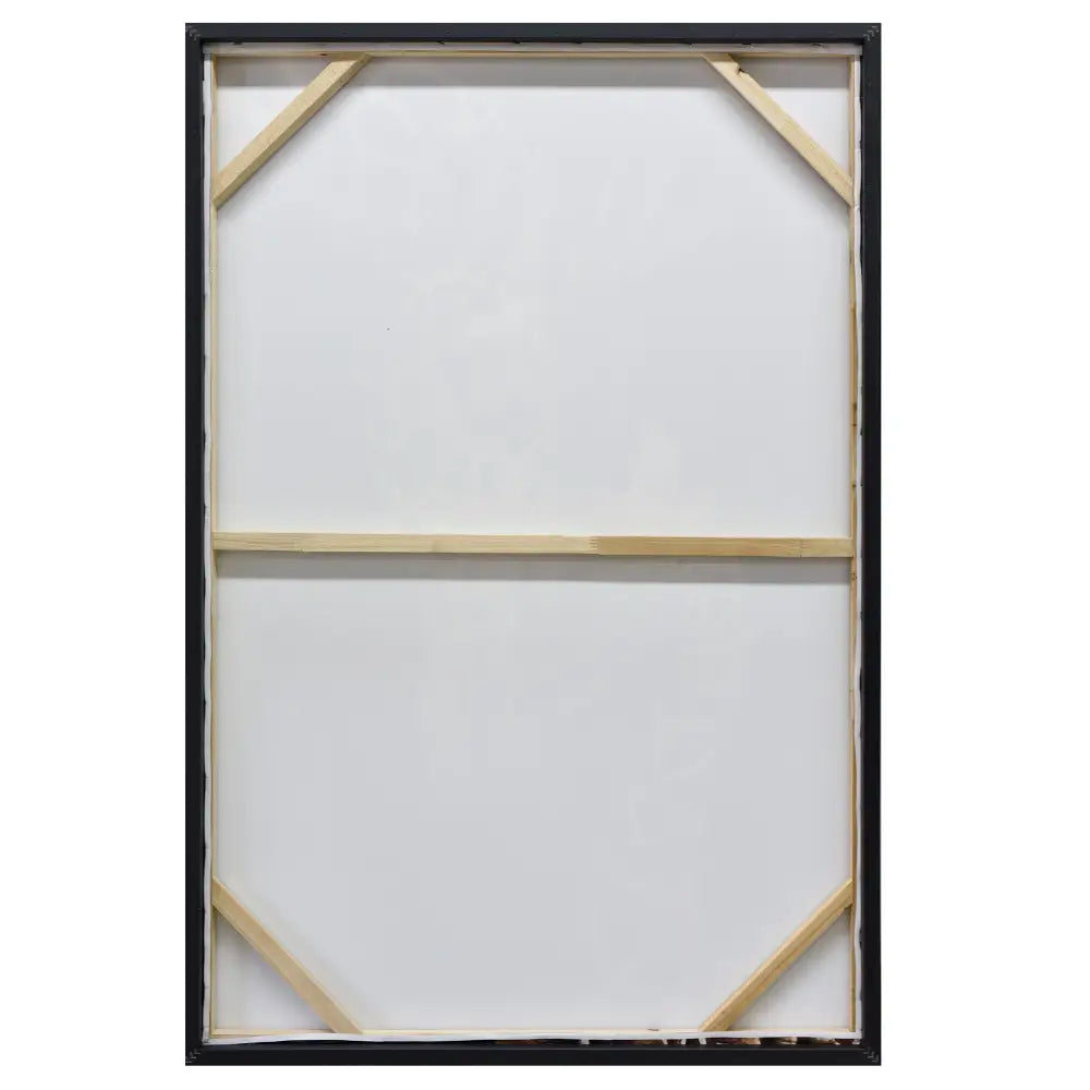 80X120cm Tender Touch Champagne Framed Canvas Wall Art - Home & Garden > Wall Art