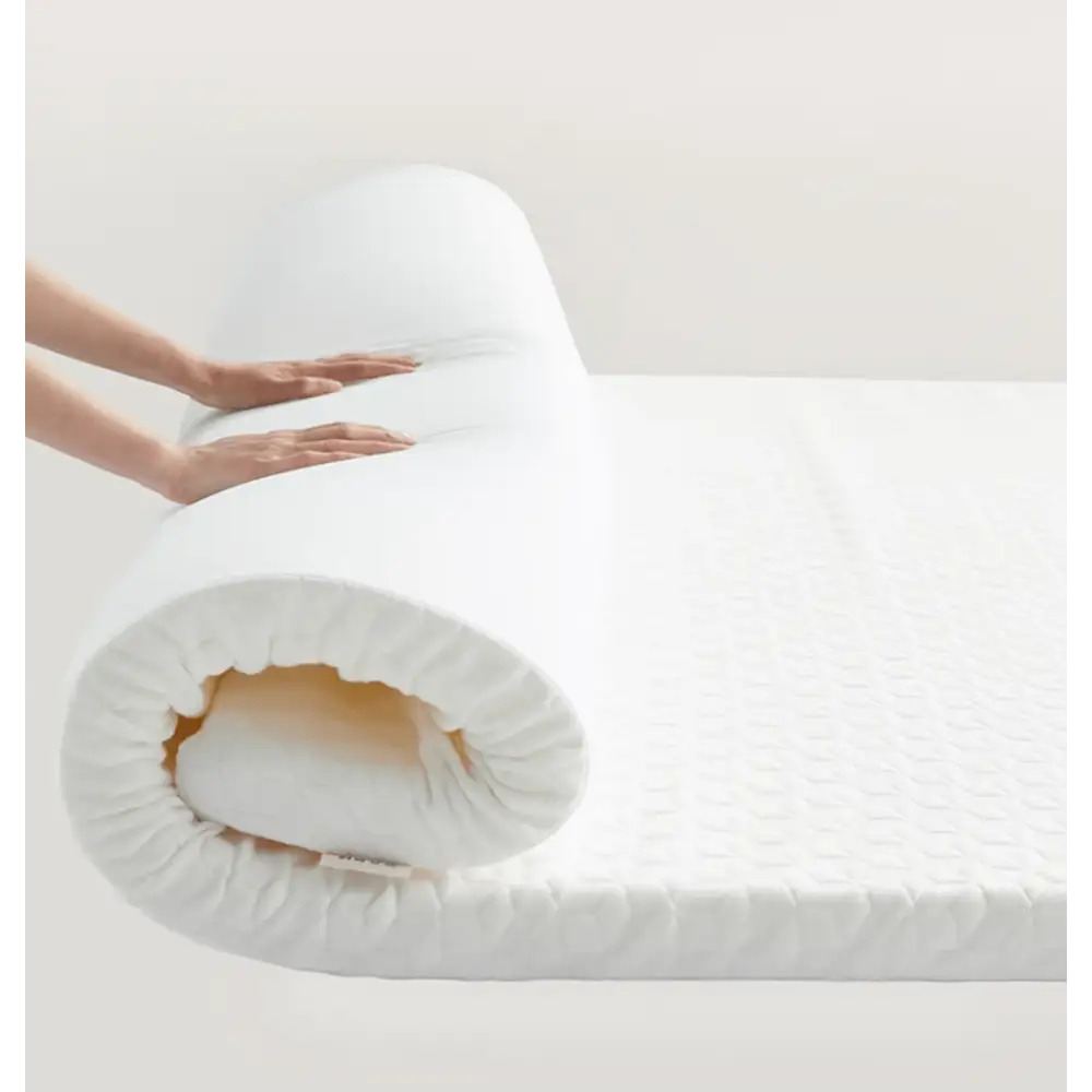 8cm Memory Foam Mattress Topper with Bamboo Cover - Double - Furniture > Mattresses > Mattress Toppers