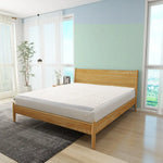 8cm Memory Foam Mattress Topper with Bamboo Cover - Double - Furniture > Mattresses > Mattress Toppers