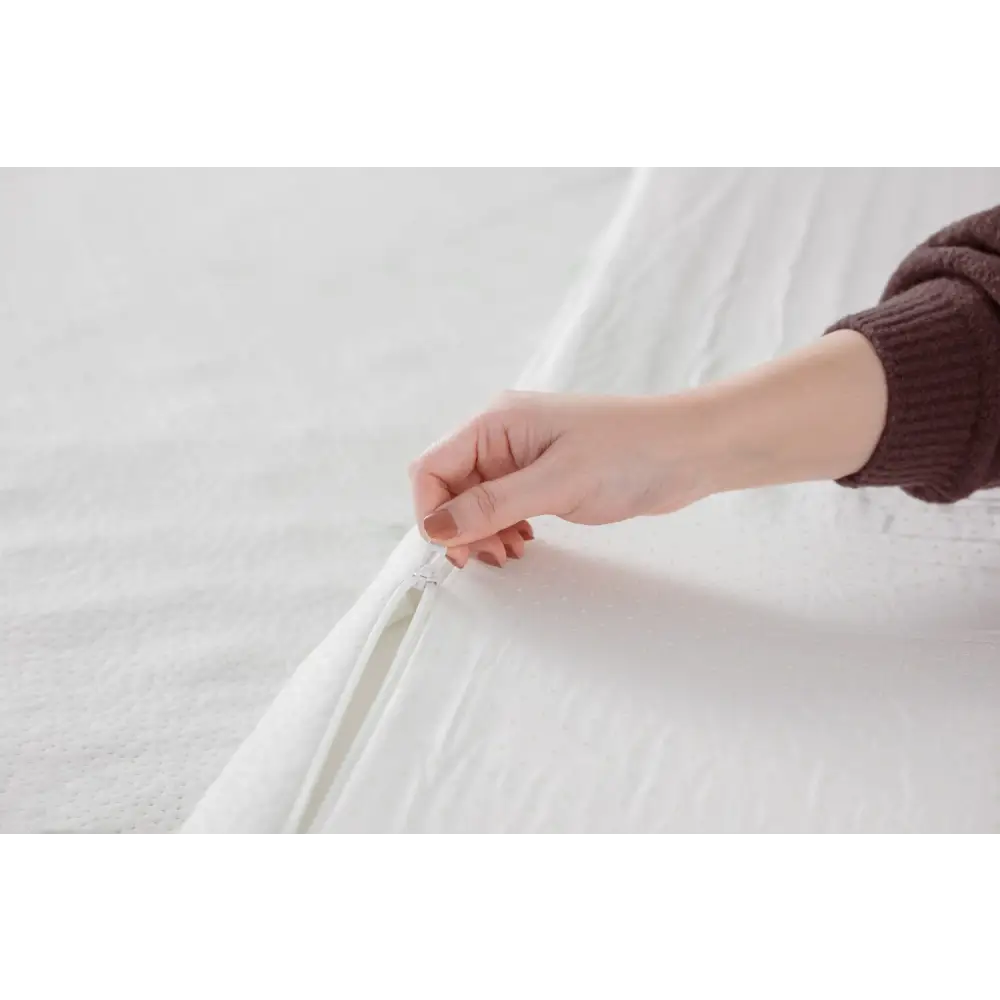 8cm Memory Foam Topper with Bamboo Mattress Cover - Queen - Furniture > Mattresses > Mattress Toppers