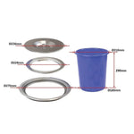 8L Concealed Benchtop Bin - Home & Garden > Kitchenware