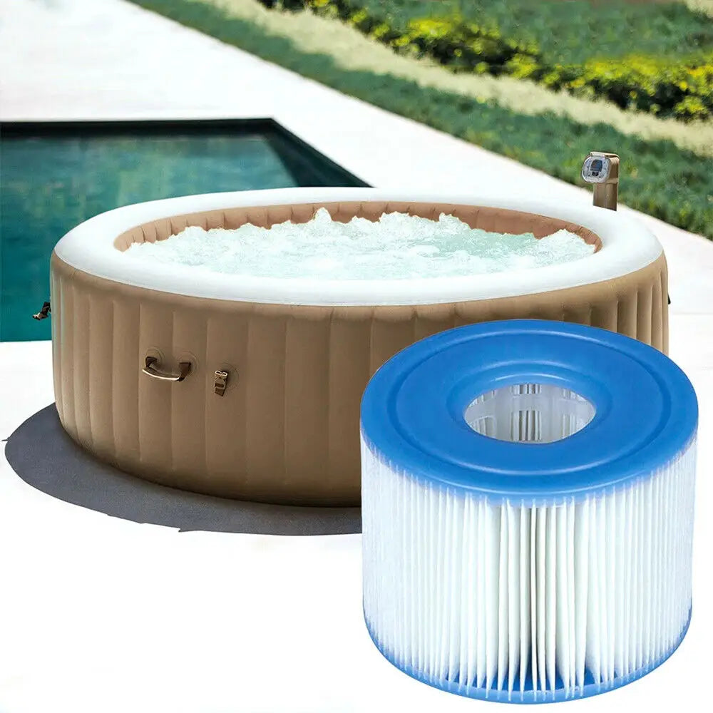 8PCS Replacement Bestway VI Filter Cartridge Inflatable Lay-Z-Spa Filters 58323 - Home & Garden > Pool & Accessories