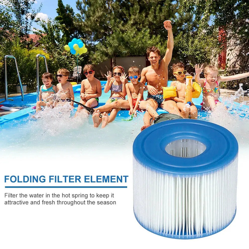 8PCS Replacement Bestway VI Filter Cartridge Inflatable Lay-Z-Spa Filters 58323 - Home & Garden > Pool & Accessories