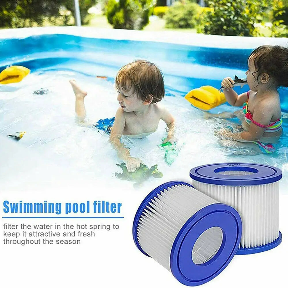 8PCS Replacement Bestway VI Filter Cartridge Inflatable Lay-Z-Spa Filters 58323 - Home & Garden > Pool & Accessories
