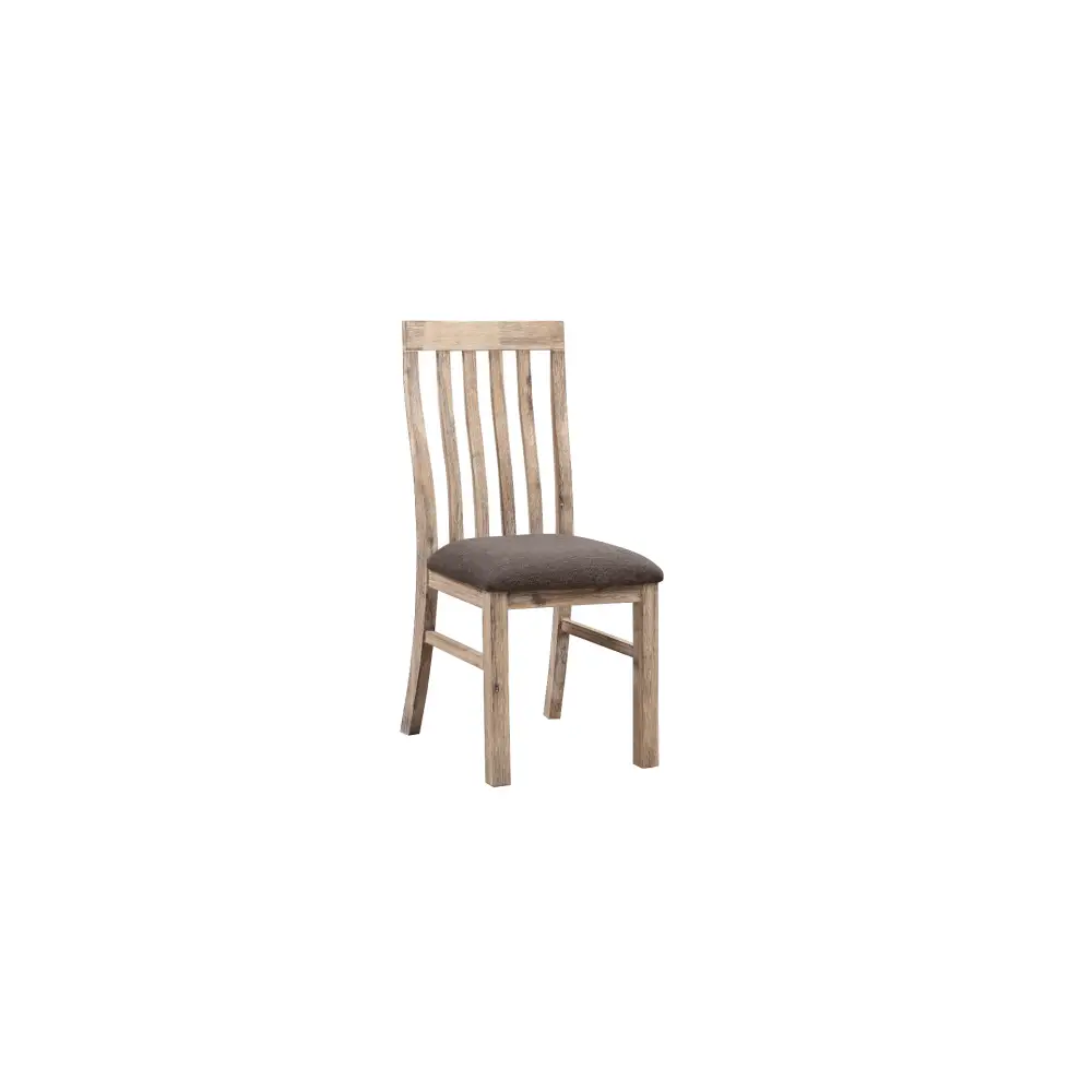 9 Pieces Dining Suite 210cm Large Size Dining Table & 8X Chairs with Solid Acacia Wooden Base in Oak Colour - Furniture