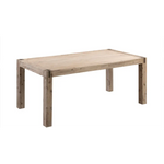 9 Pieces Dining Suite 210cm Large Size Dining Table & 8X Chairs with Solid Acacia Wooden Base in Oak Colour - Furniture
