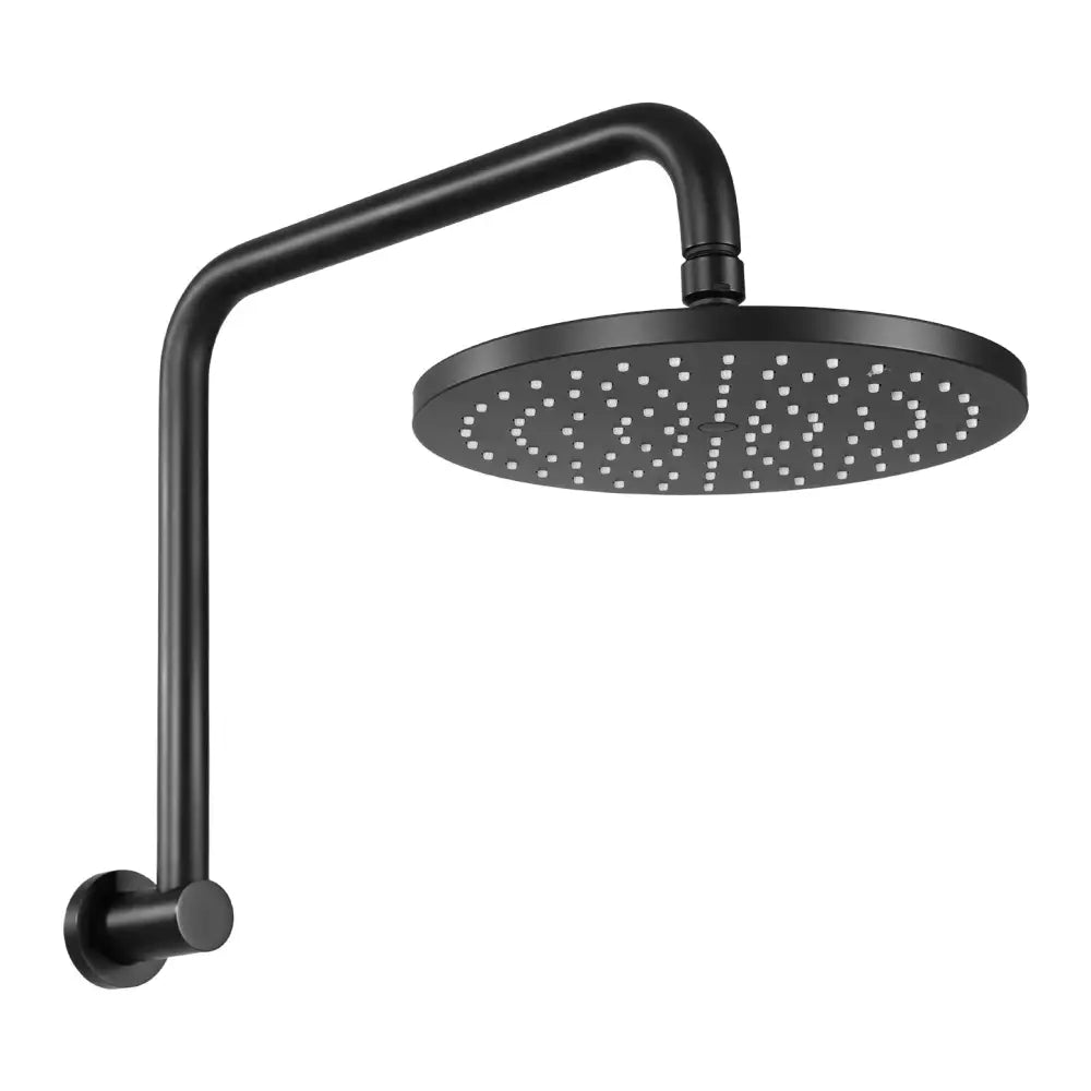 9’’ Rain Shower Head Overhead High-pressure Swivel Black - Home & Garden > Bathroom Accessories