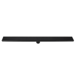 900mm Bathroom Shower Black Grate Drain w/Centre outlet Floor Waste Square Pattern - Home & Garden > DIY > Kitchen &