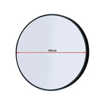 90cm Round Wall Mirror Bathroom Makeup Mirror by Della Francesca - Home & Garden > DIY > Kitchen & Bathroom DIY