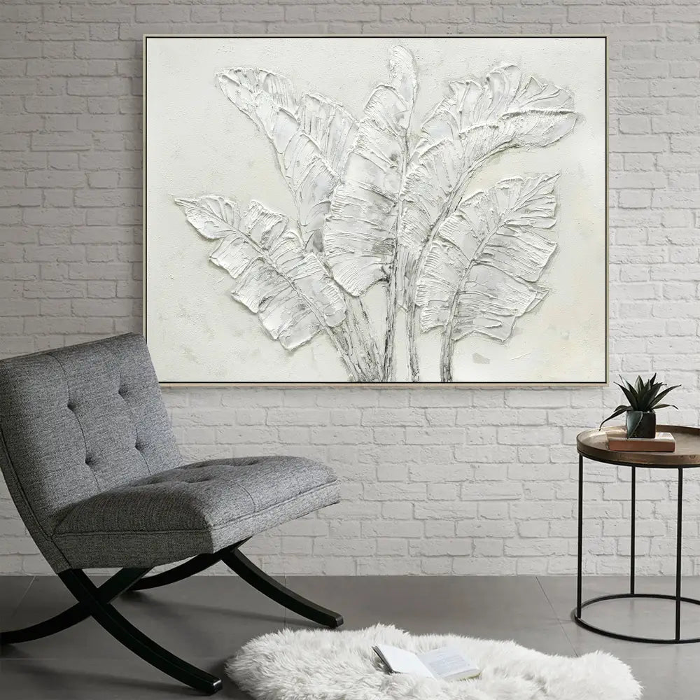 90X120cm Ethereal Paradise Light Wood Framed Hand Painted Canvas Wall Art - Home & Garden > Wall Art