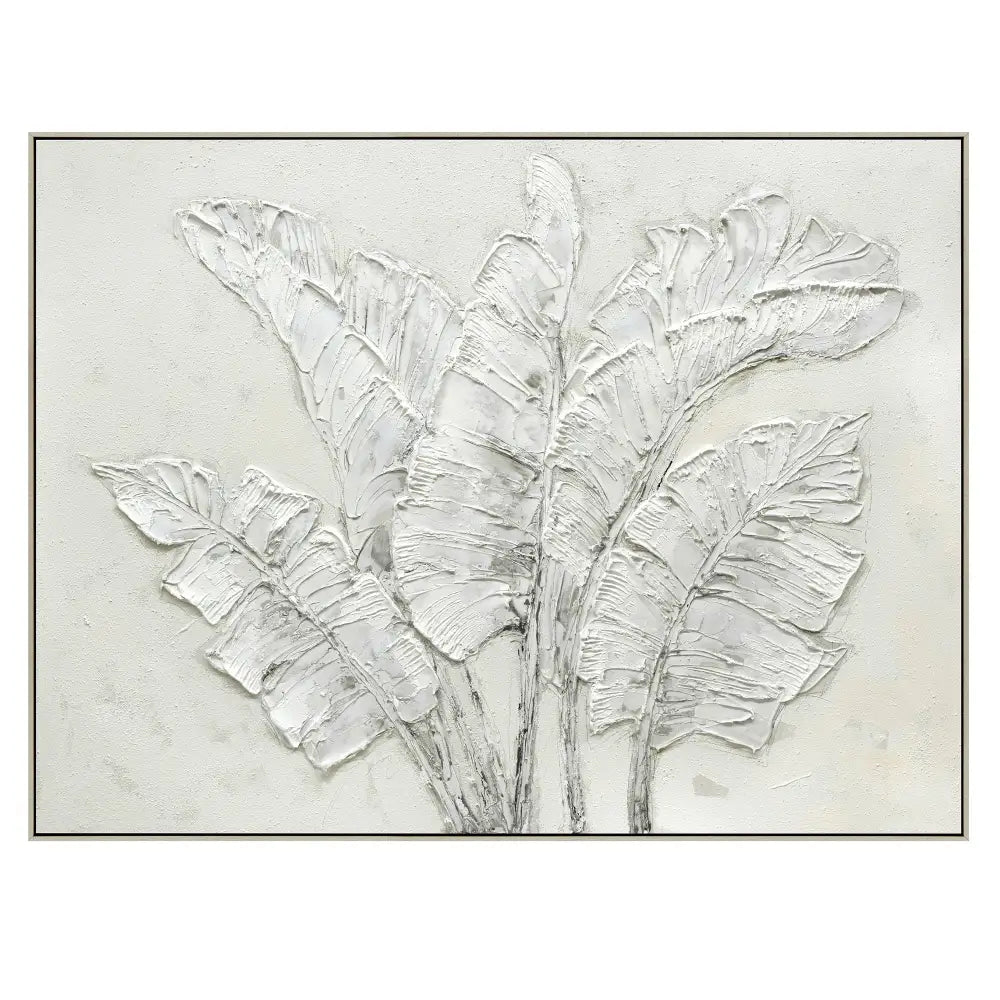 90X120cm Ethereal Paradise Light Wood Framed Hand Painted Canvas Wall Art - Home & Garden > Wall Art