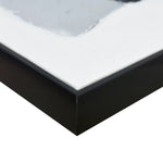 90X120cm Vibes of Vellichor Black Framed Hand Painted Canvas Wall Art - Home & Garden > Wall Art