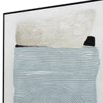 90X120cm Vibes of Vellichor Black Framed Hand Painted Canvas Wall Art - Home & Garden > Wall Art