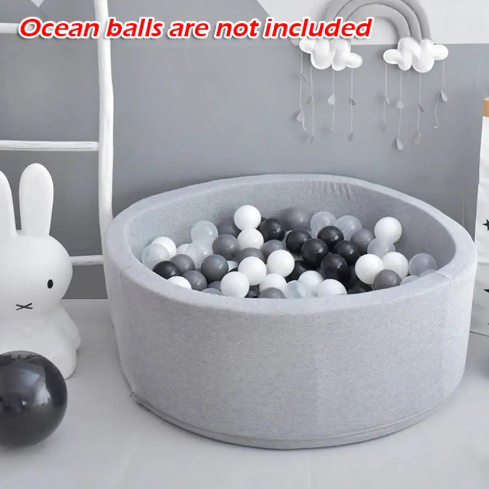 90x30cm Ocean Ball Play Pit Soft Baby Kids Paddling Foam Pool Child Barrier Toy - Baby & Kids > Gates & Playpens