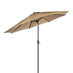 9FT Patio Umbrella Outdoor Garden Table Umbrella with 8 Sturdy Ribs - Home & Garden > Shading