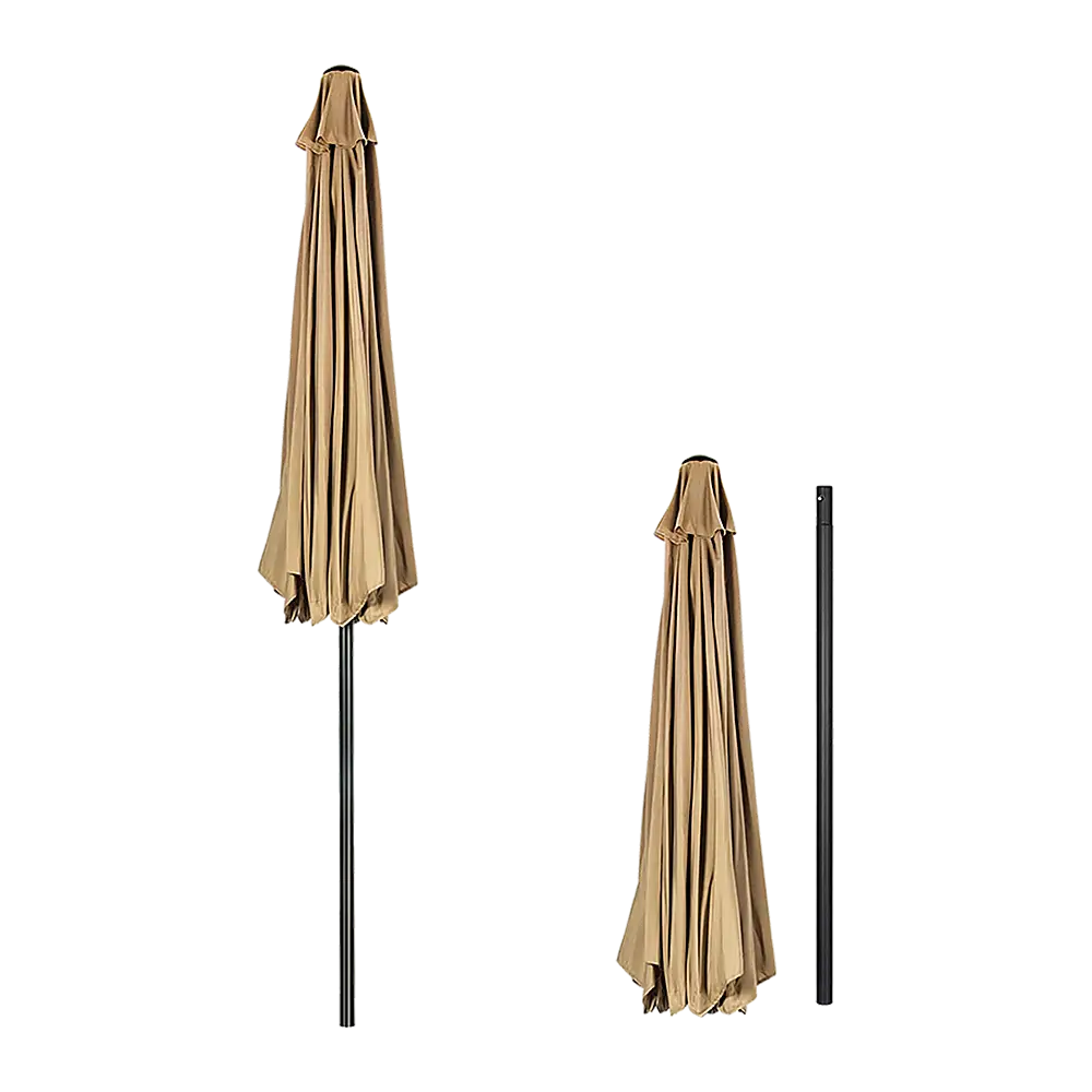 9FT Patio Umbrella Outdoor Garden Table Umbrella with 8 Sturdy Ribs - Home & Garden > Shading