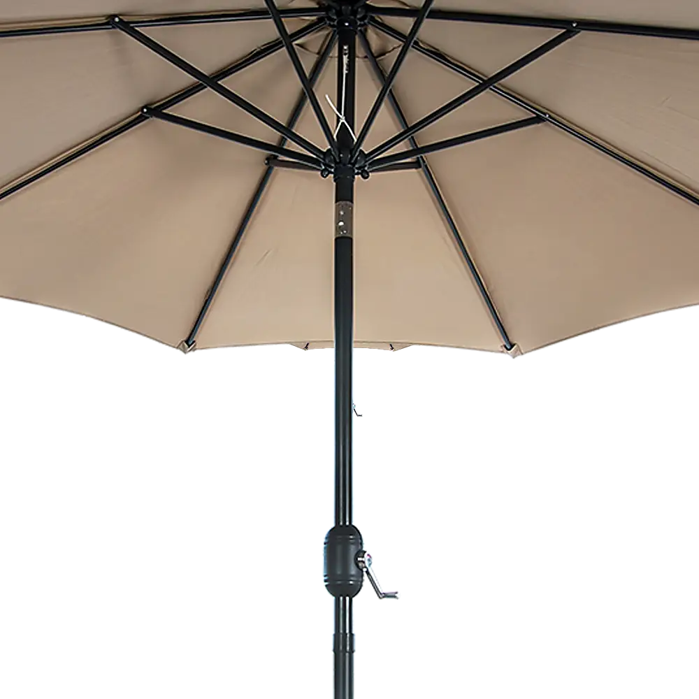 9FT Patio Umbrella Outdoor Garden Table Umbrella with 8 Sturdy Ribs - Home & Garden > Shading