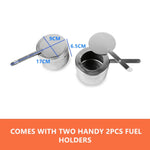 9L Chafing Dish Set Buffet Pan Bain Marie Bow Stainless Steel Food Warmer (3x3L) - Home & Garden > Kitchenware