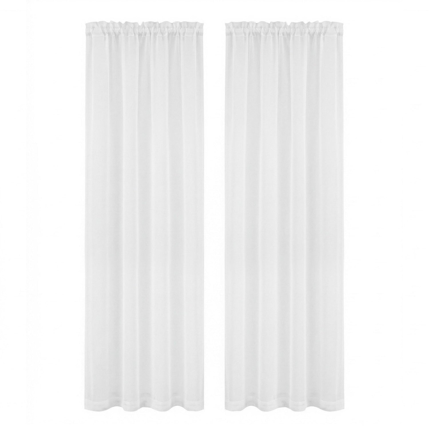 Artiss Blockout Curtains 2X 132x213cm Light Filtering Window Drapes Rod Pocket