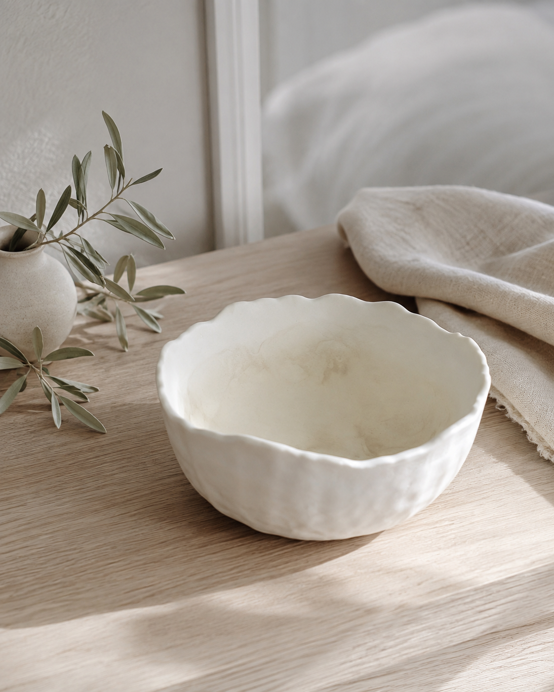 Sunday Tide Coastal Cove Bowl | Handmade Decorative Bowl
