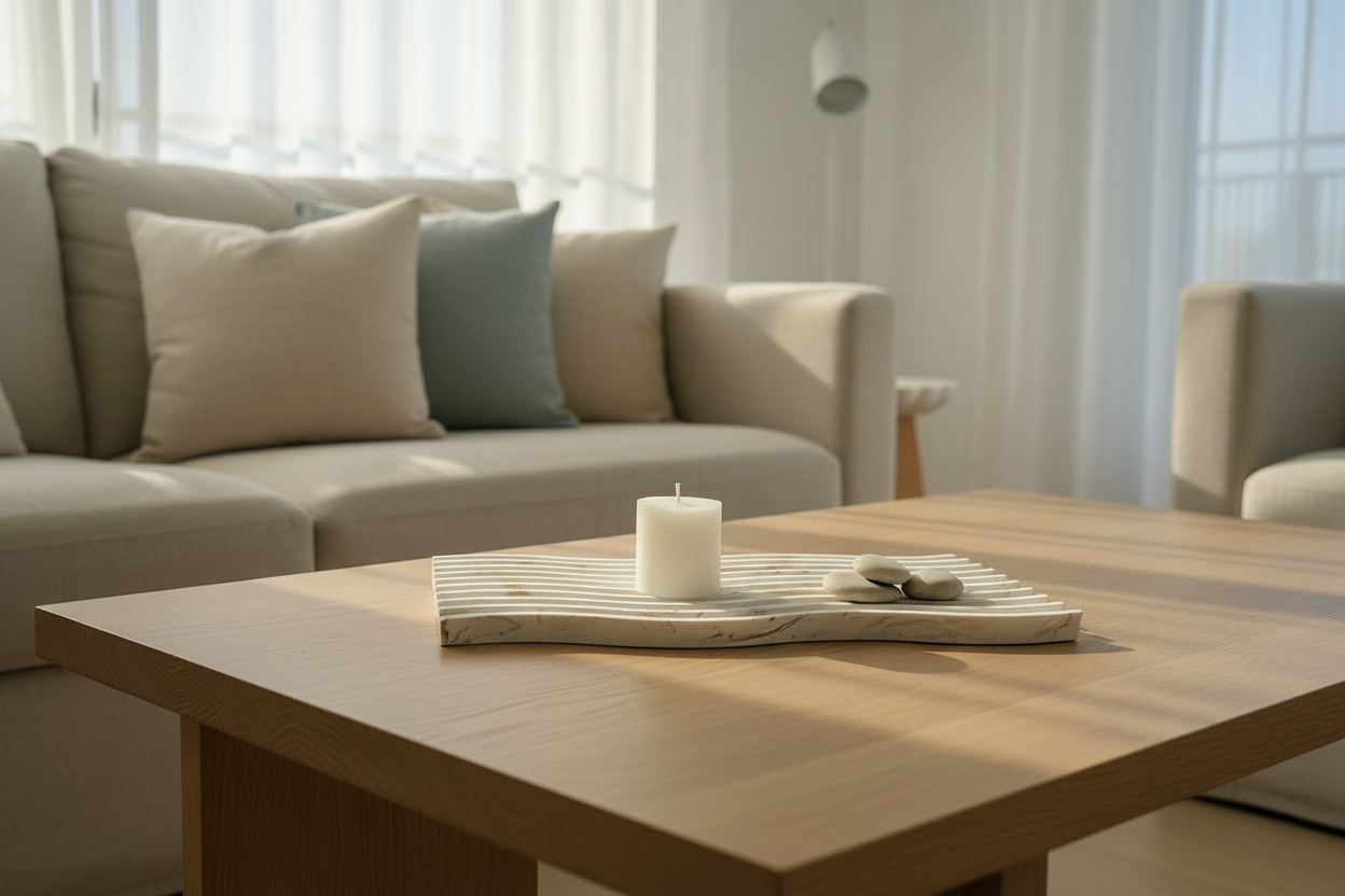 Sunday Tide Coastal Drift Tray | Handmade Decorative Tray