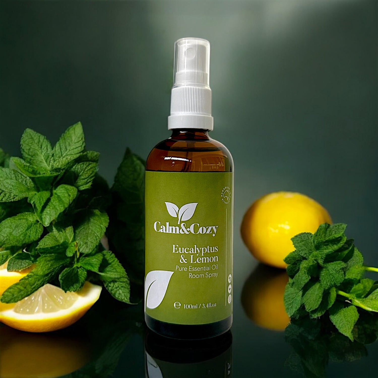 Eucalyptus & Lemon Room Spray – Natural Air Freshener for Clarity, Purification & Everyday Wellness