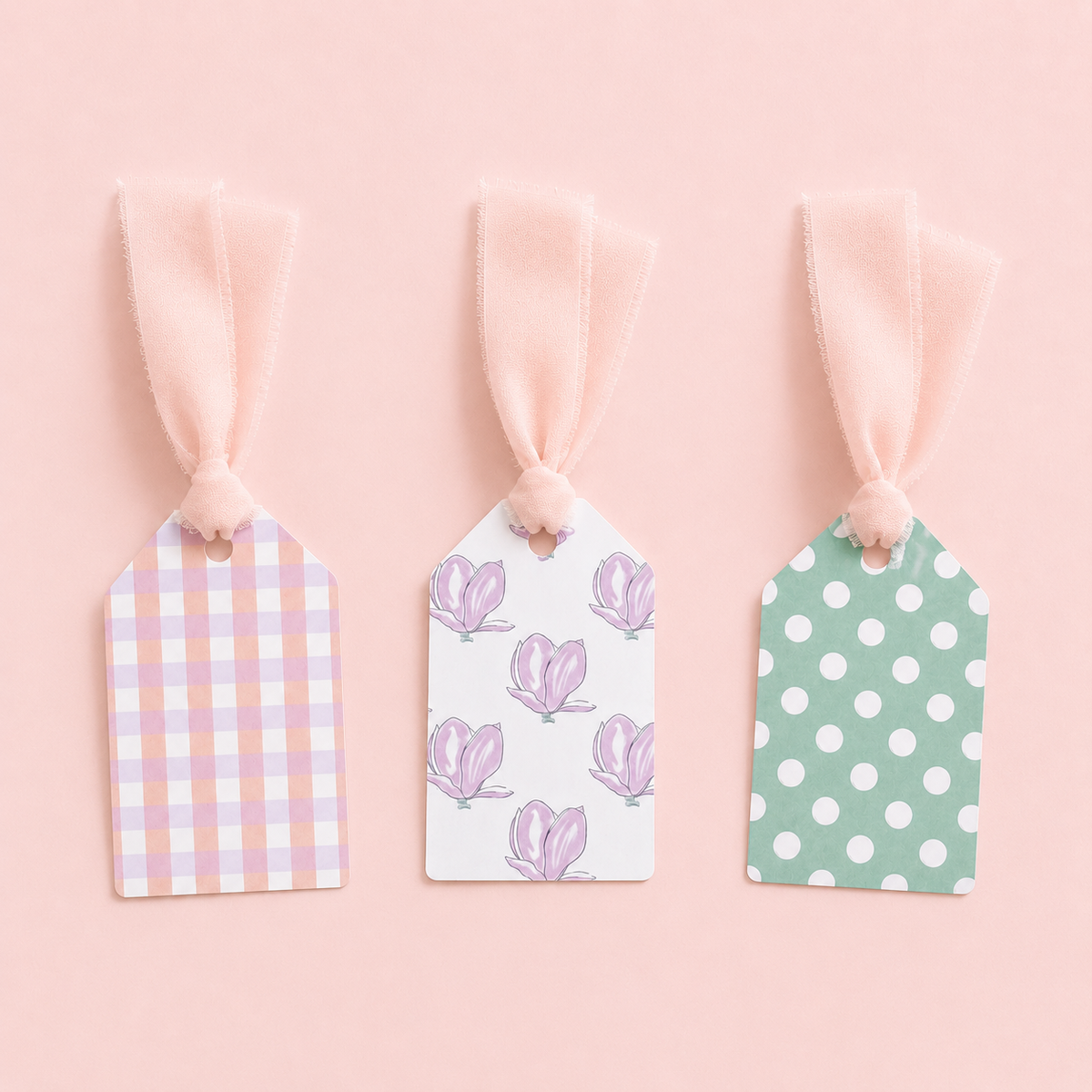 Romantic Haze Gift Tags - Set of 6