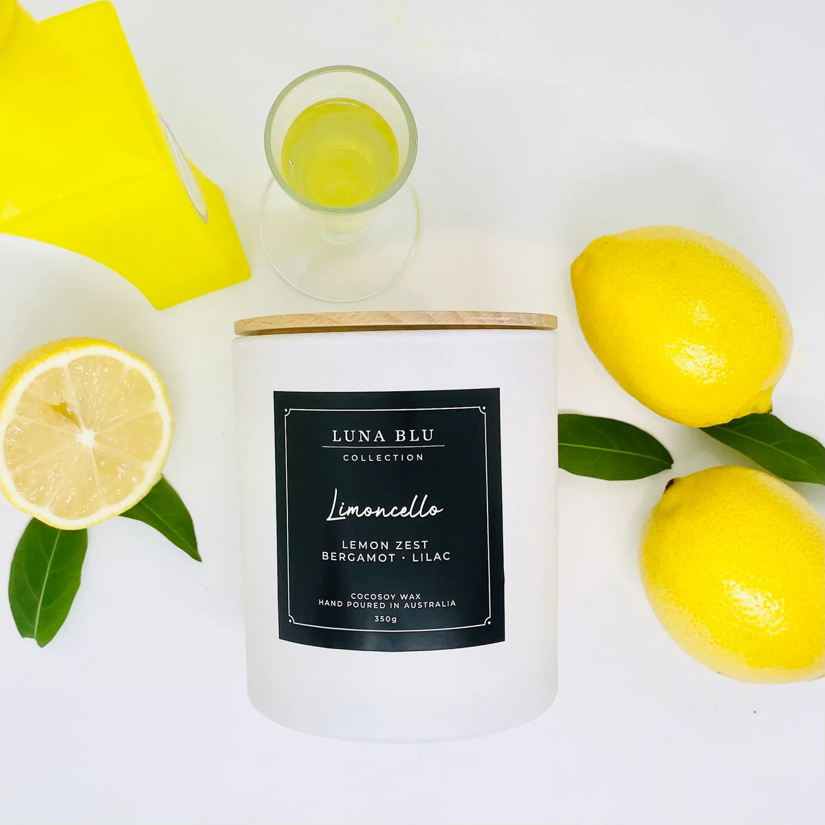 Limoncello Coconut Soy Candle