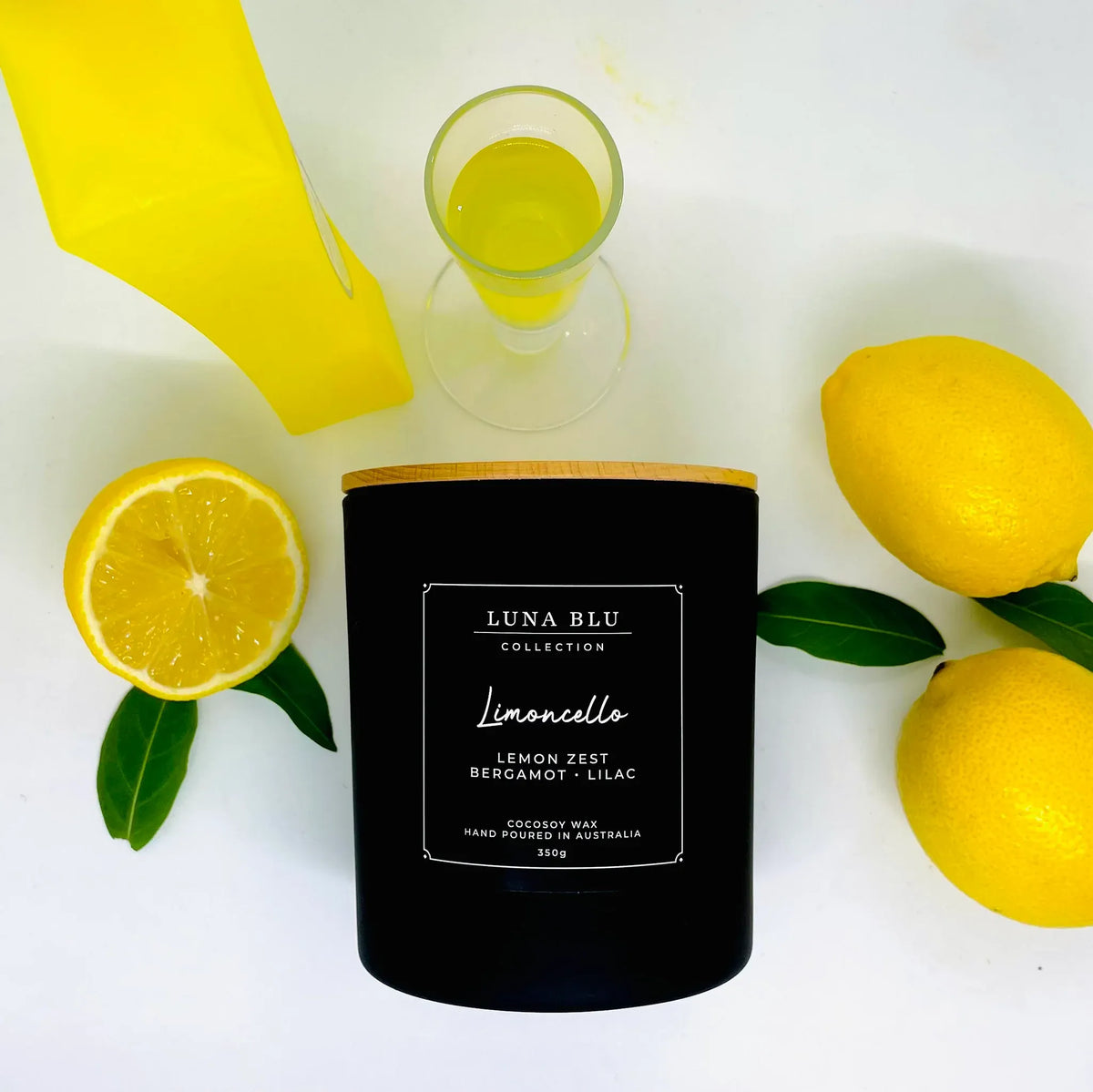 Limoncello Coconut Soy Candle