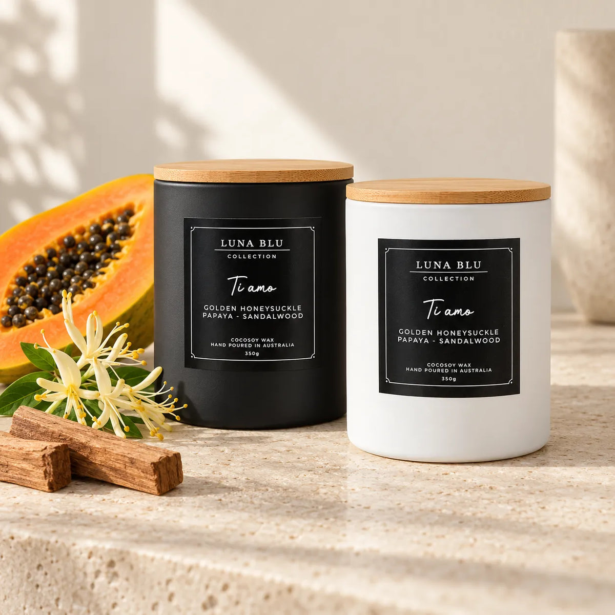 Ti Amo Coconut Soy Candle