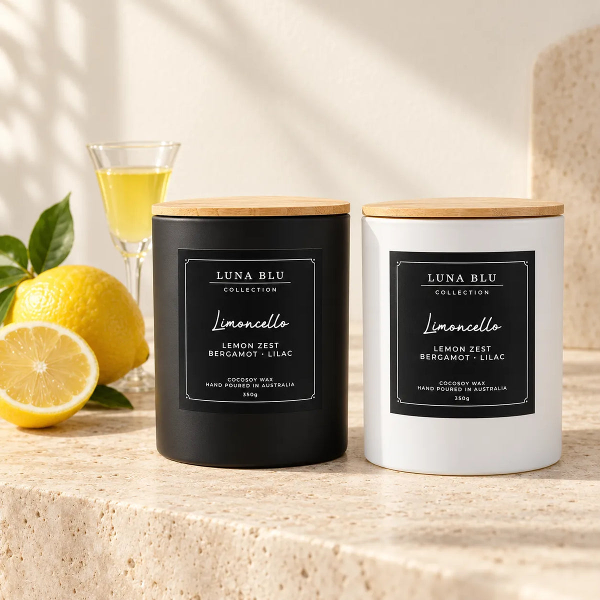 Limoncello Coconut Soy Candle