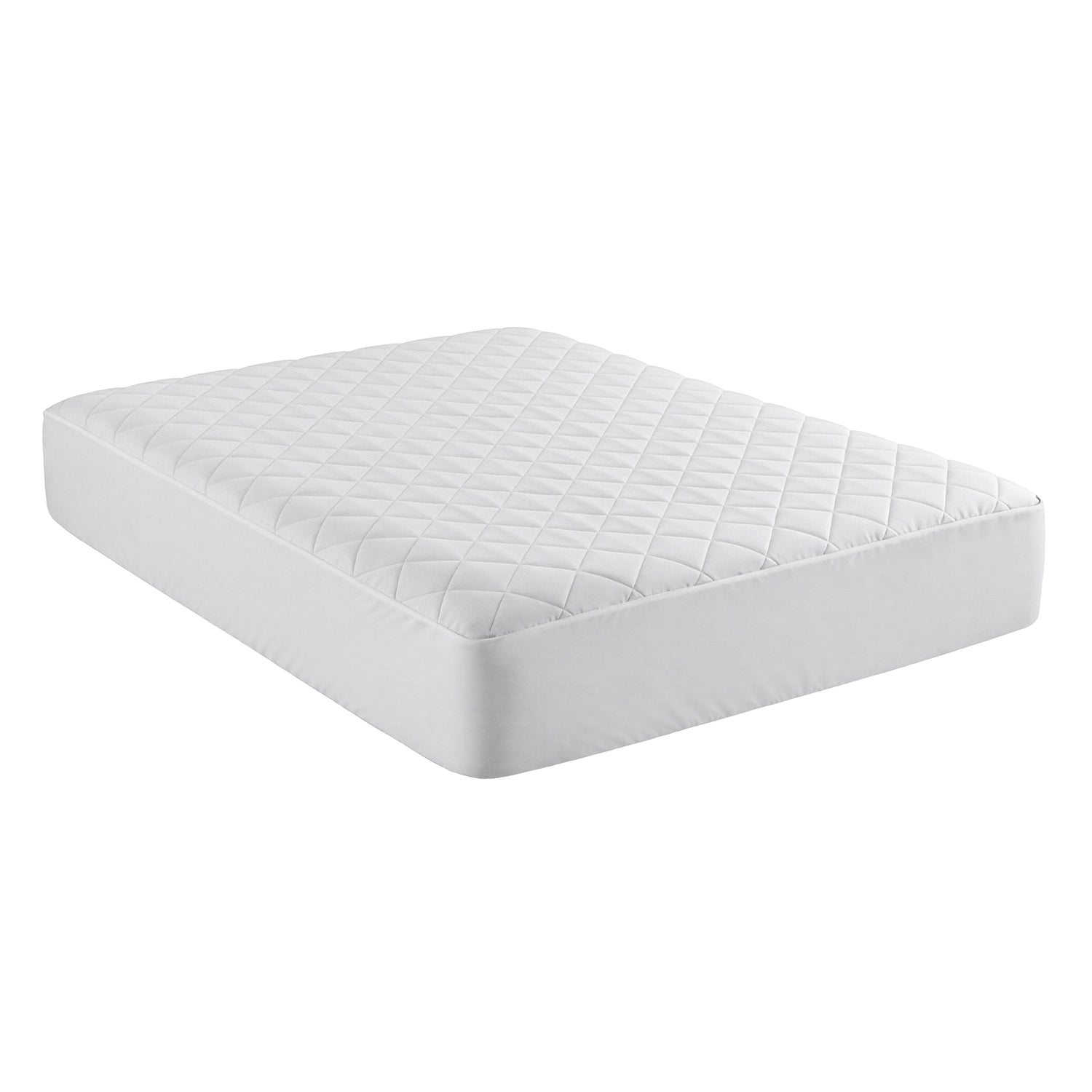 Giselle Waterproof Mattress Protector 100% Cotton Quilted Fitted Cover Double