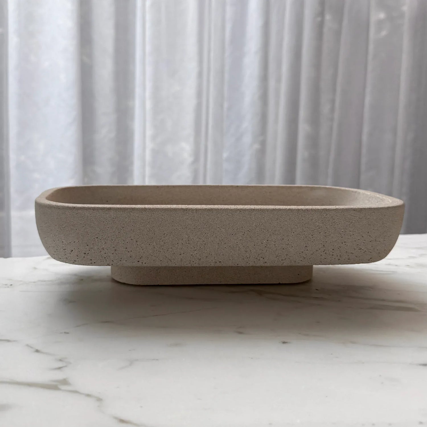 Monolith Sculptural Pedestal Bowl