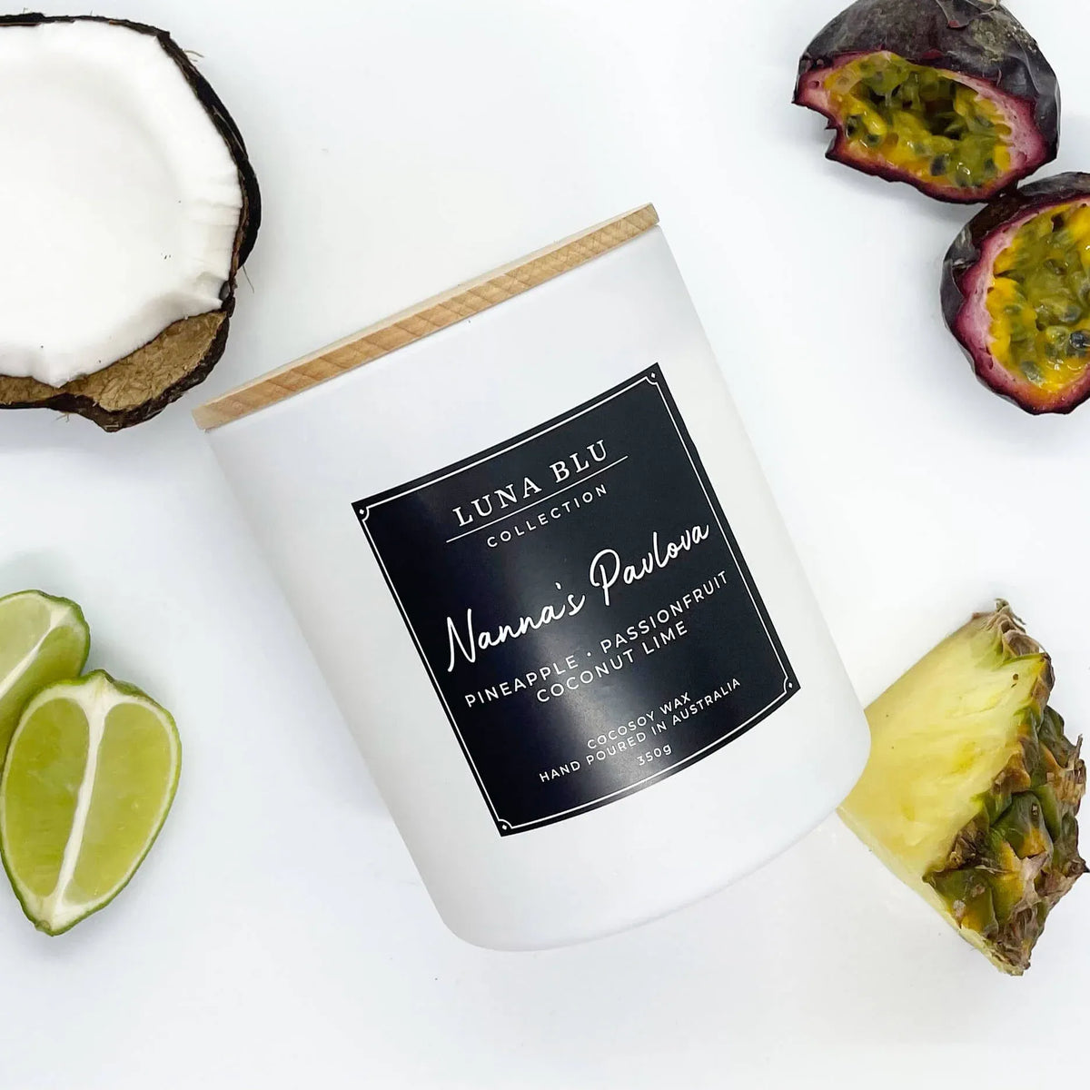 Nanna's Pavlova Coconut Soy Candle