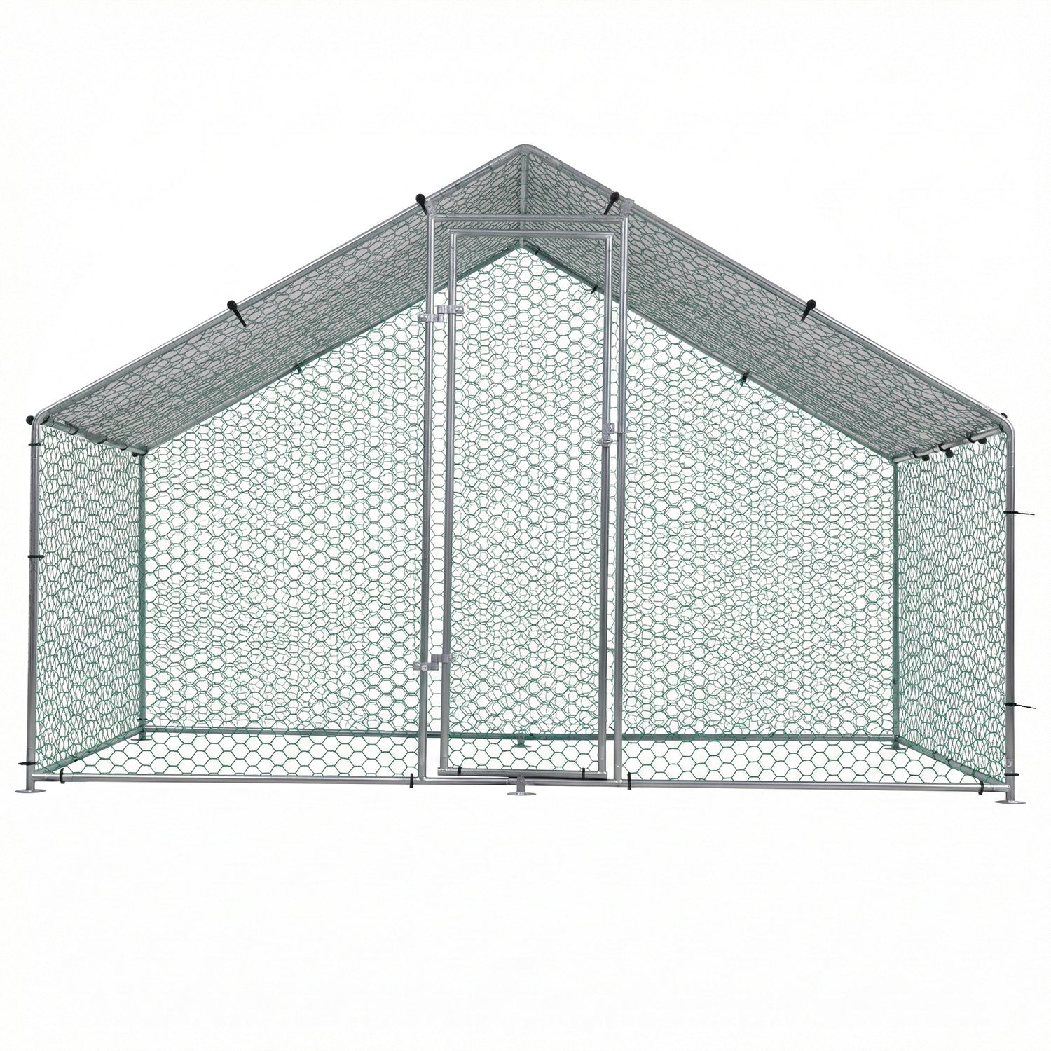 i.Pet Chicken Coop Rabbit Hutch Outdoor Run Walk in Hen Cage Ferret House 3x2x2m