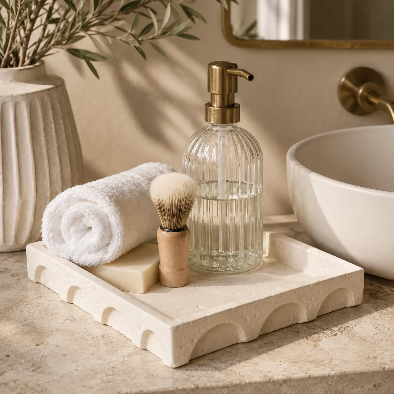 Portico Sculptural Arch Tray