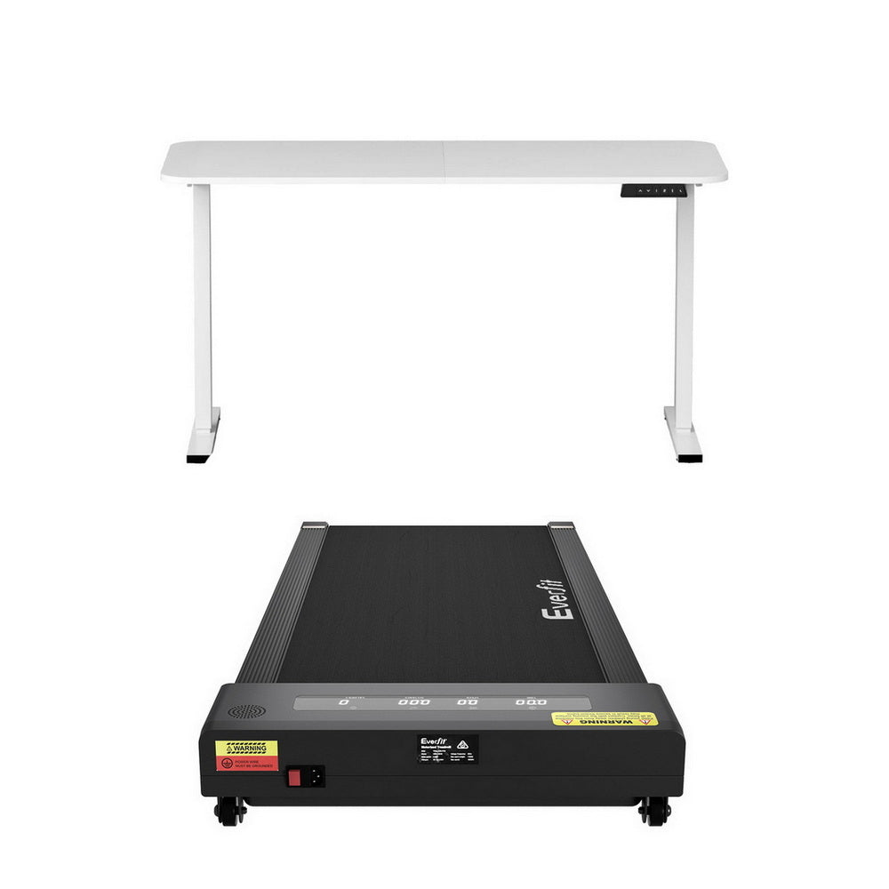 Artiss Electric Treadmill with 140cm Automatic Standing Desk Walking Pad 400mm