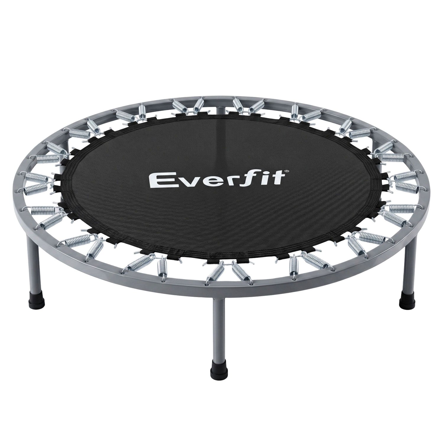 Everfit 40-Inch Fitness Trampoline Rebounder Mini Round Trampoline Home Workouts