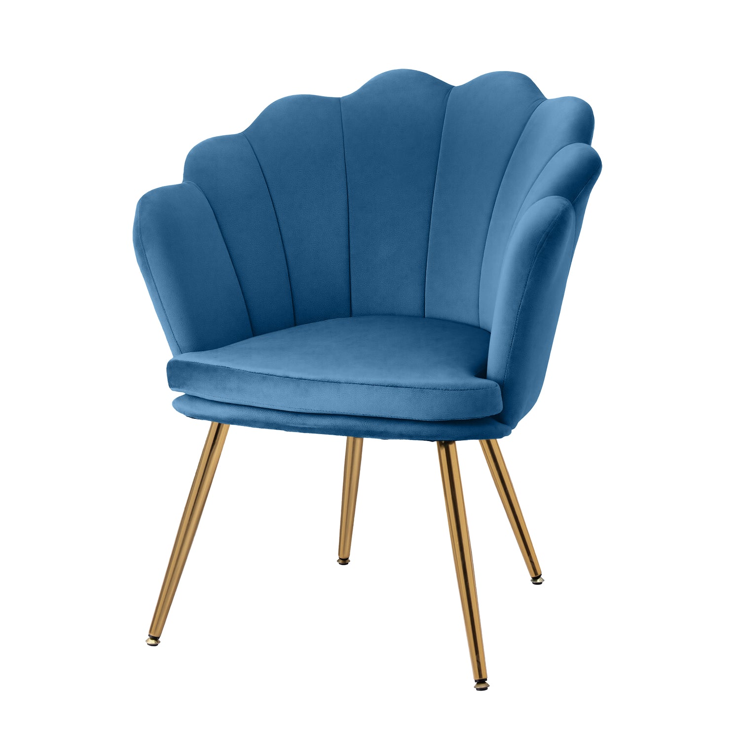 Artiss Armchair Velvet Blue Callista