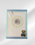 Vintage Baby Boy Greeting Card – Design A by The Vintage Card Boutique