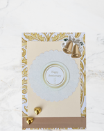 Vintage Anniversary Greeting Card – Design B by The Vintage Card Boutique