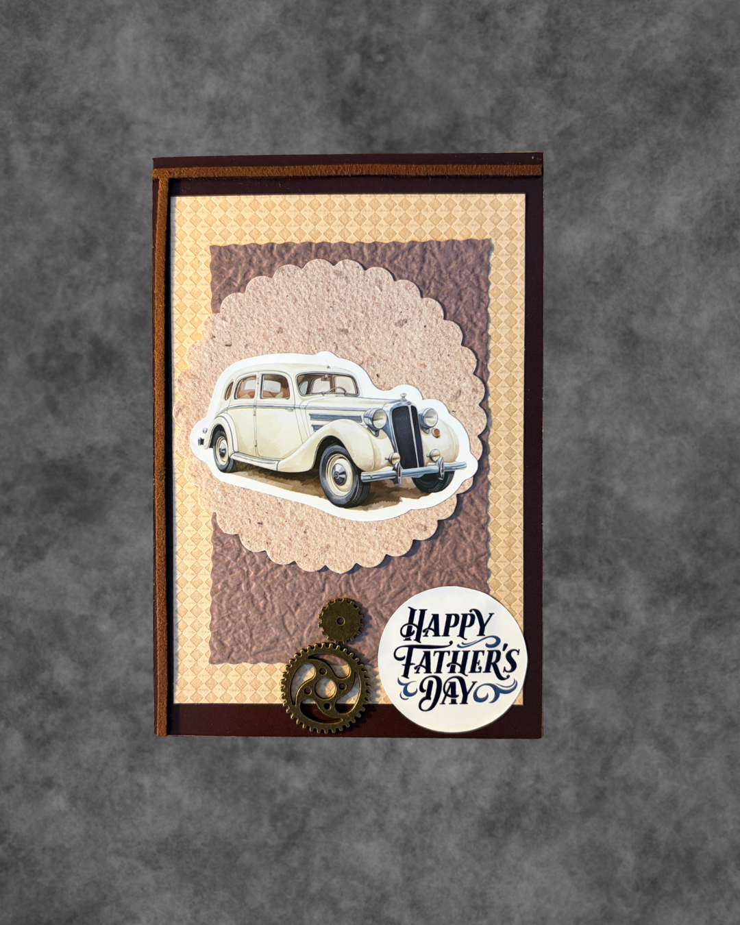 Vintage Classic Car Father’s Day Card – Design A by The Vintage Card Boutique