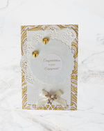 Vintage Engagement Greeting Card – Design C by The Vintage Card Boutique